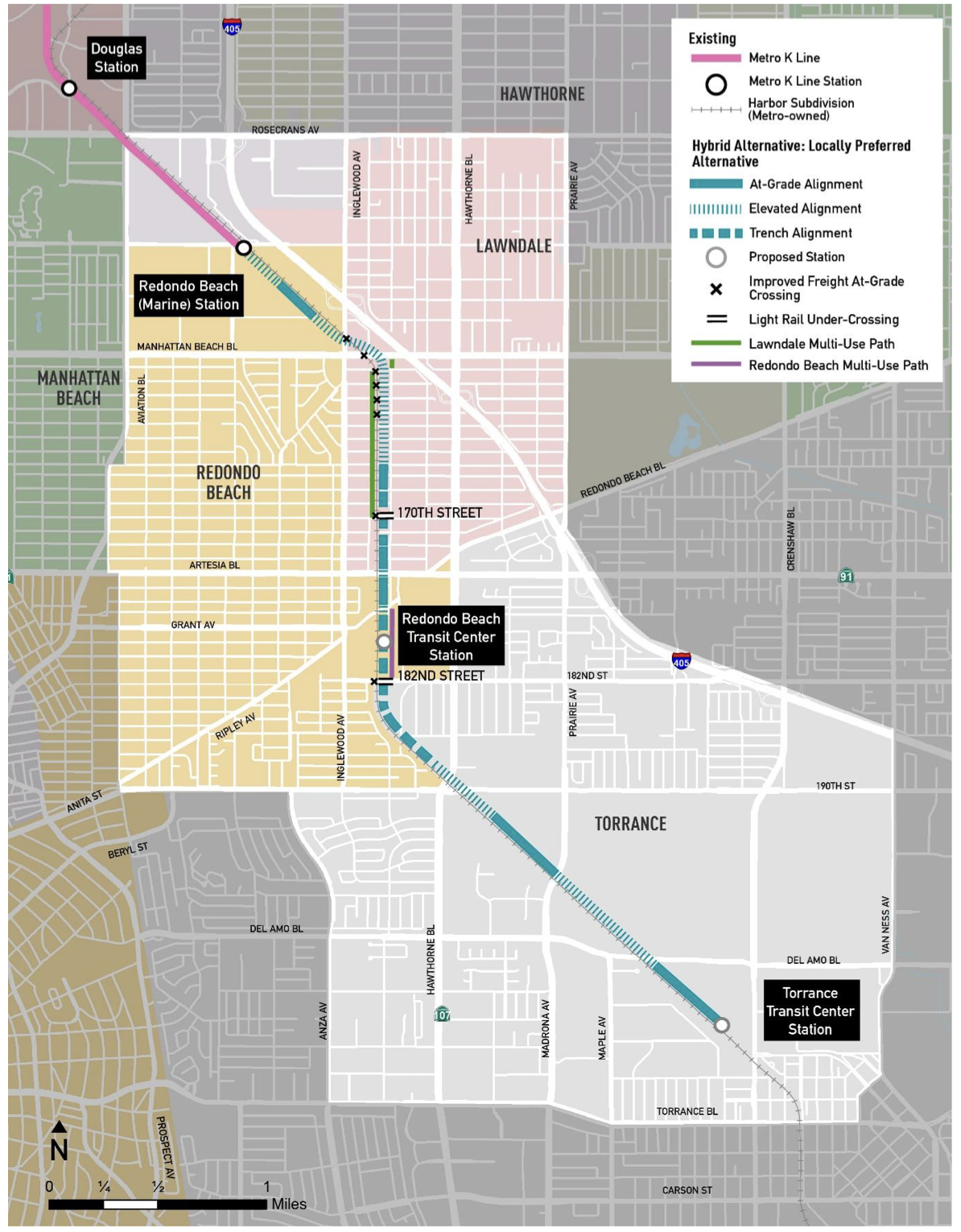 K Line Extension Map
